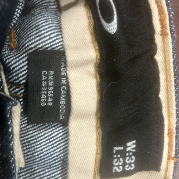 New Oakley Mens Jeans Denim 33/32 Relax 33/32 - Picture 5 of 5